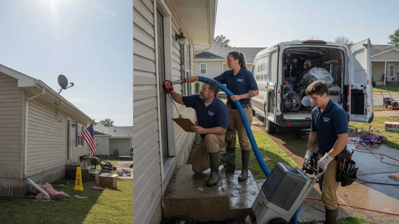 Ceiling Water Damage Restoration in Newell, SD near me